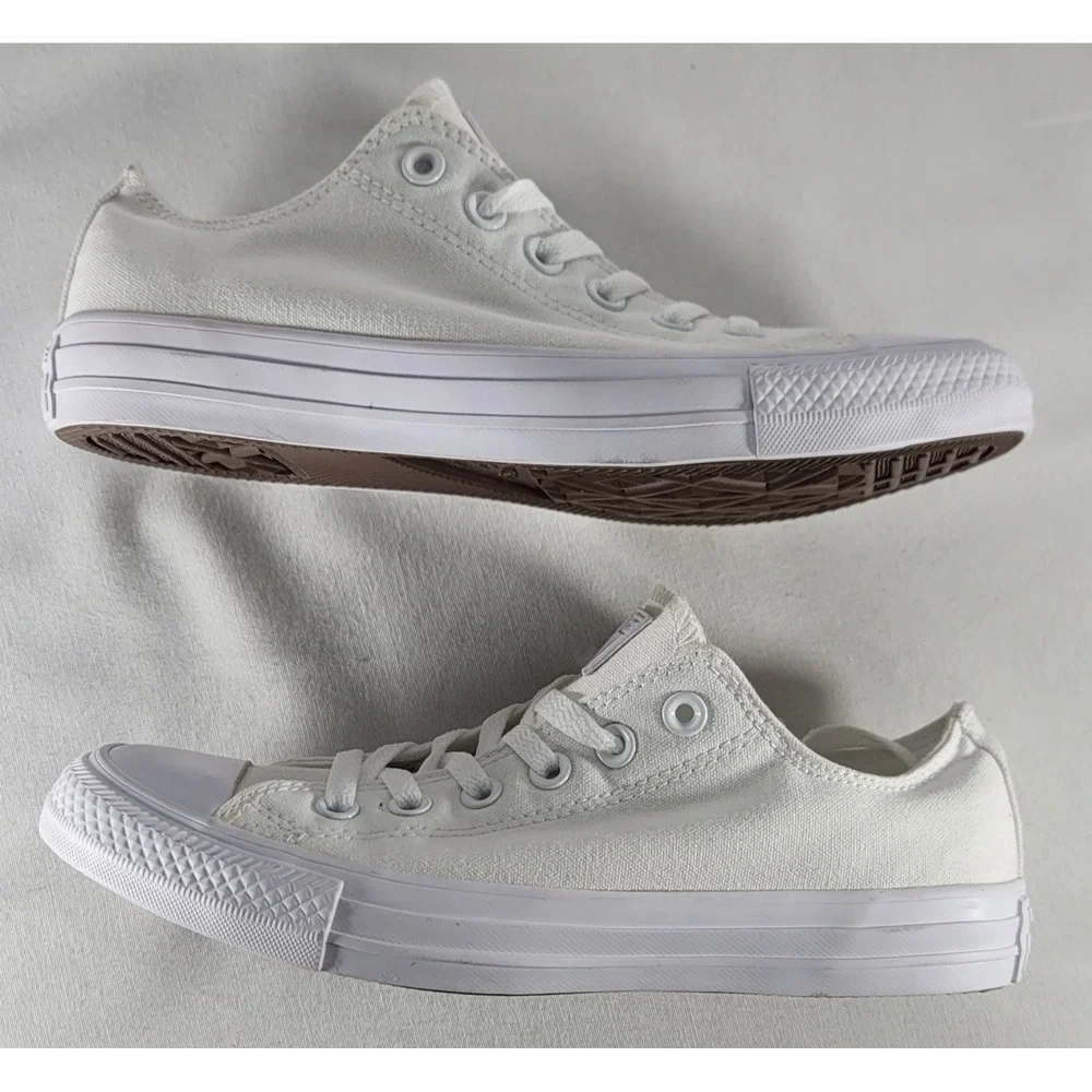 CONVERSE Chuck Taylor ALL STAR Classic Low Top‎ White Unisex (1U647F) New Mens 6